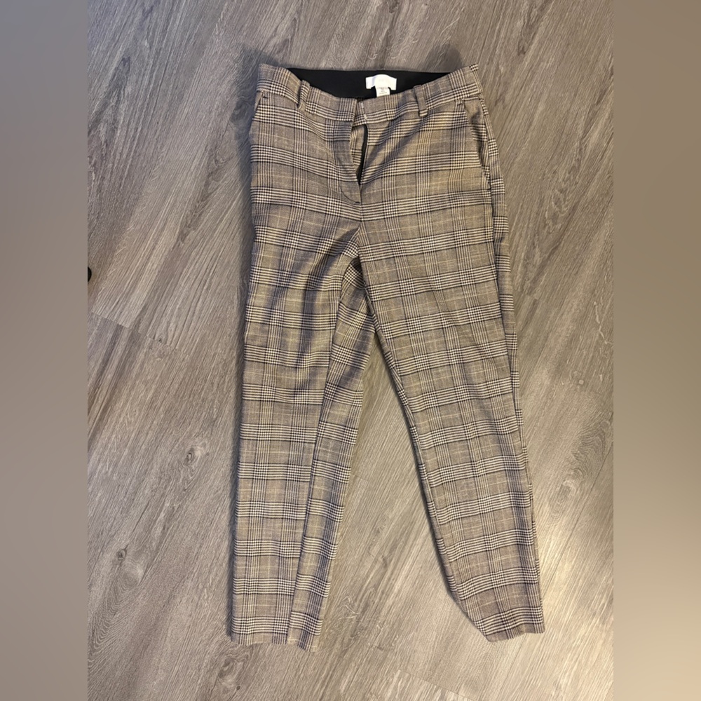 H&M Plaid Trousers